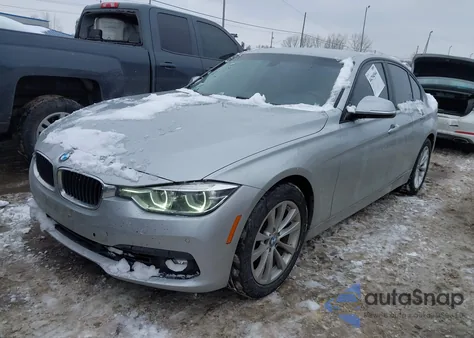 2016 BMW 320I z USA, uszkodzony, nr VIN WBA8A9C5XGK616604